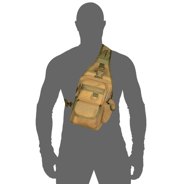 Тактическая сумка Camotec Gunner Sling 2.0 Койот - изображение 2