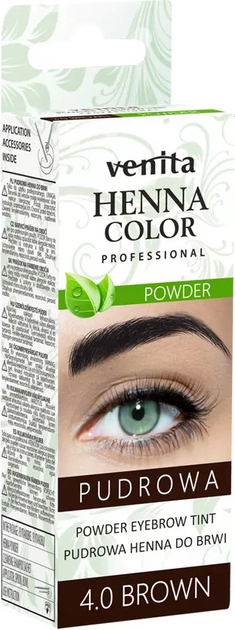 Хна для окрашивания бровей Venita Henna Color Powder Eyebrow Tint 4.0 ...