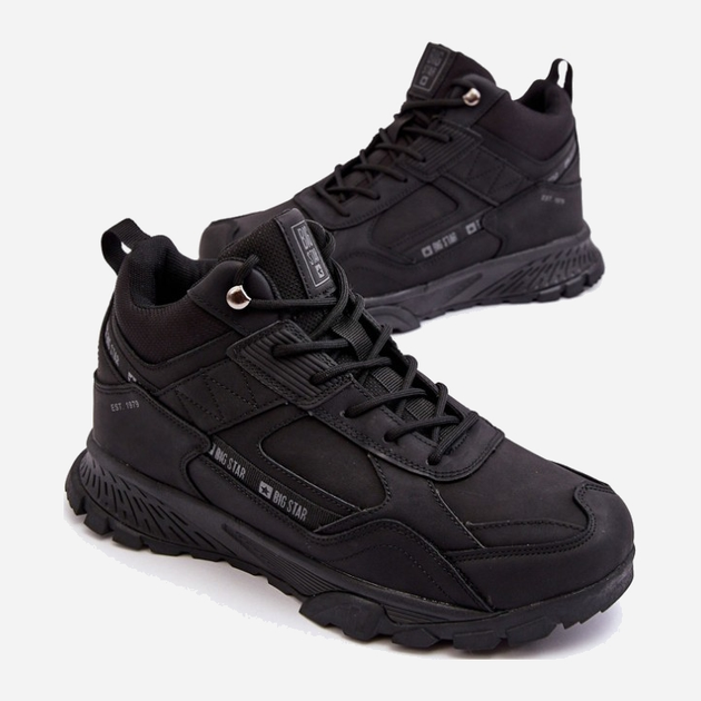 Buty trekkingowe męskie niskie Big Star MM174164 41 Czarne (5900714689261) - obraz 5