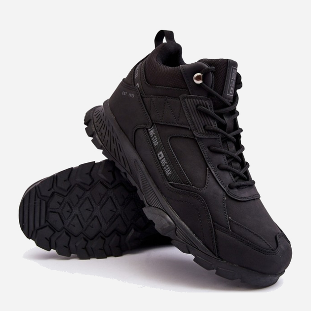 Buty trekkingowe męskie niskie Big Star MM174164 44 Czarne (5900714689292) - obraz 3