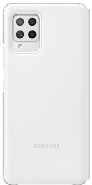 Etui z klapką Samsung S View Wallet Cover do Galaxy A42 5G White (8806090792281) - obraz 1