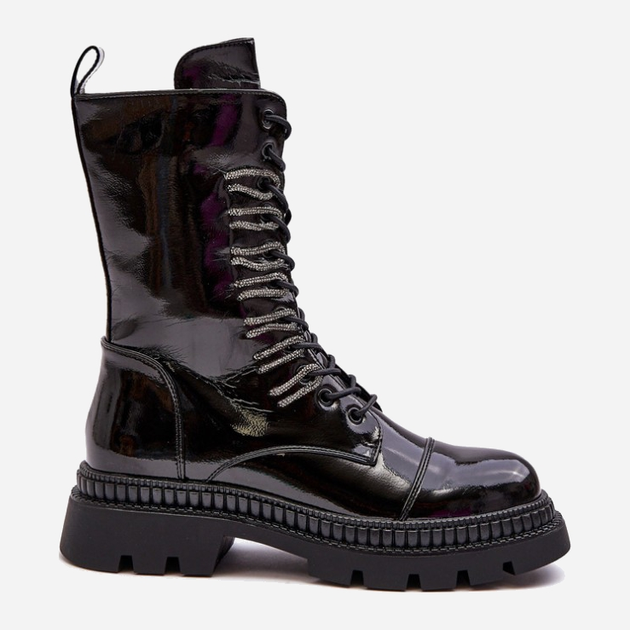 Жіночі зимові черевики високі S.Barski MR870-72 36 Черные (5905677936841) - зображення 1
