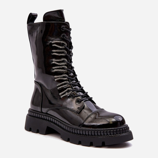Жіночі зимові черевики високі S.Barski MR870-72 37 Черные (5905677936858) - зображення 2