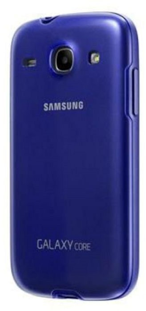 Панель Samsung Silicone Cover для Galaxy i8260/i8262 Синій (8806085544291) - зображення 1