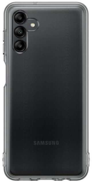 Панель Samsung Soft Clear Cover для Galaxy A04s Чорний (8806094619119) - зображення 1