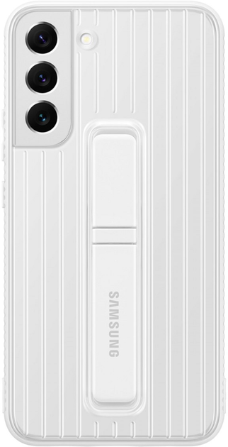 Etui plecki Samsung Protective Standing Cover do Galaxy S22 Plus White (8806094093445) - obraz 1