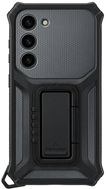 Etui plecki Samsung Rugged Gadget Case do Galaxy S23 Titan (8806094902037) - obraz 1