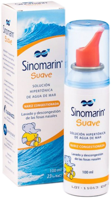 Spray Italfarmaco Sinomarin Soft 100 ml (8431166190038) - obraz 1