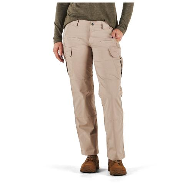 Штани жіночі 5.11 STRYKE PANT - WOMENS 5.11 Tactical Khaki, 0-Long (Хакі) Тактичні - зображення 1