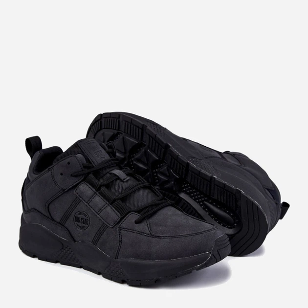 Zimowe buty sportowe męskie Big Star KK174247 41 Czarne (5900714567064) - obraz 4