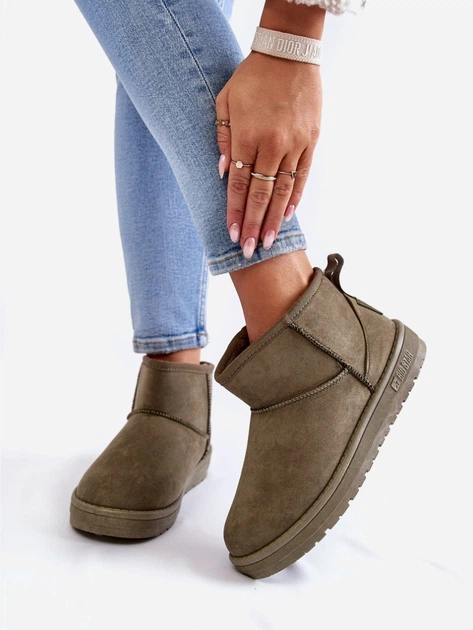 Жіночі уггі Big Star KK274292 40 Хакі (5900714578404) - зображення 3