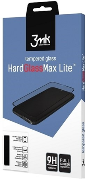 Szkło hartowane 3MK HardGlass Max Lite do Samsung Galaxy A70 (5903108084512) - obraz 1