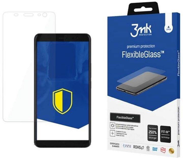 Захисне скло 3MK FlexibleGlass для HTC U11+ (5903108002943) - зображення 1