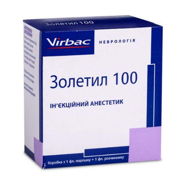 Золетил 100 средство для кошек и собак, 5мл Virbac – купить онлайн на ...