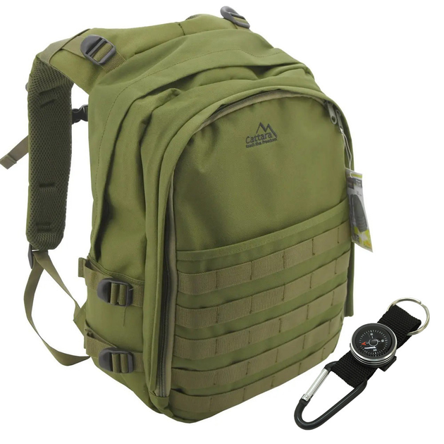 Рюкзак тактичний CATTARA 30L OLIVE 13868 Зелений - зображення 1