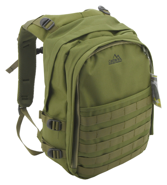 Рюкзак тактичний CATTARA 30L OLIVE 13868 Зелений - зображення 2