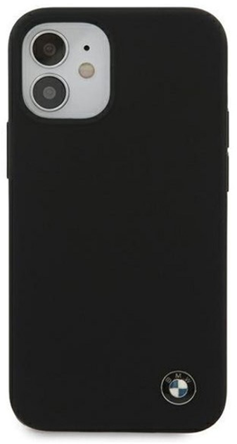 Etui plecki BMW Signature do Apple iPhone 12 mini Black (3700740486733) - obraz 1