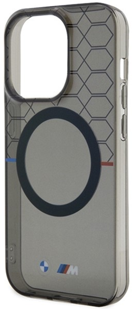 Etui plecki BMW Pattern MagSafe do Apple iPhone 14 Pro Grey (3666339122201) - obraz 3