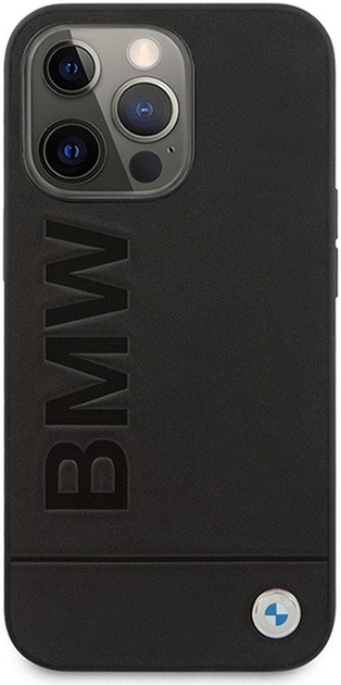 Панель BMW MagSafe Signature Imprint для Apple iPhone 14 Pro Max Чорний (3666339072216) - зображення 1