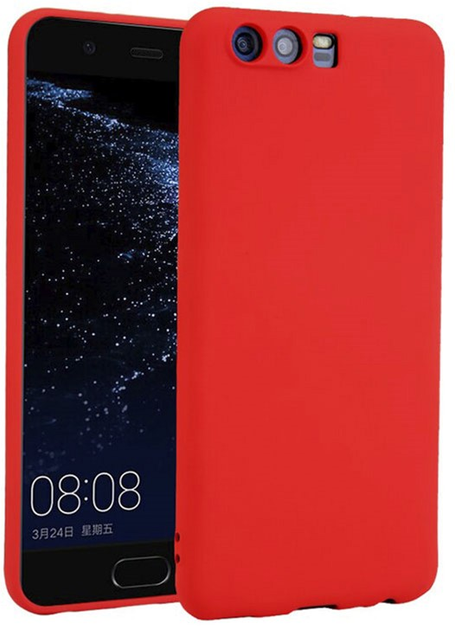 Etui plecki Candy do Huawei P10 Red (5900168337831) - obraz 1