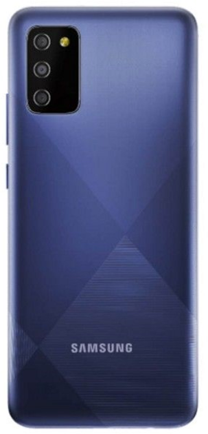 Etui z klapką Anomaly Clear View do Samsung Galaxy A02s Blue (5903919064178) - obraz 1