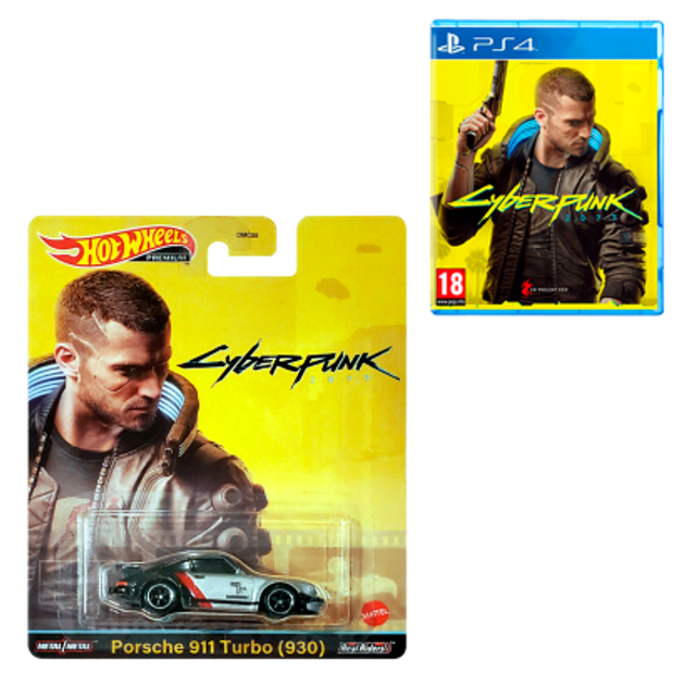 ROZETKA » Набор Машинка Premium Hot Wheels Cyberpunk 2077 Porsche.