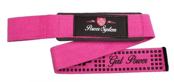 Лямки для тяги бавовняні Power System G-Power Straps PS-3420 Рожевий - изображение 5