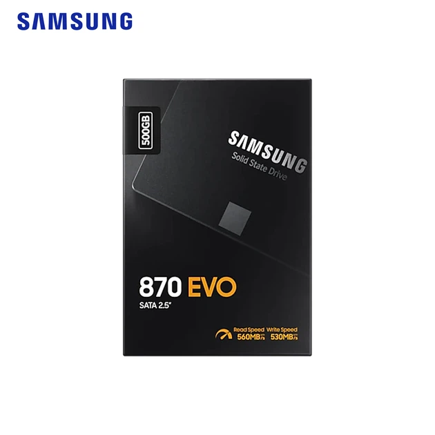 SSD диск Samsung 870 EVO MZ-77E500B/EU 500 ГБ - Фото 6 SSD диск Samsung 870 EVO MZ-77E500B/EU 500 ГБ - зображення 6