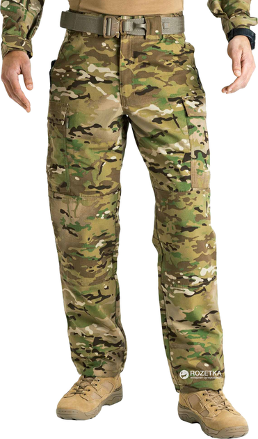 Брюки тактические 5.11 Tactical MultiCam Tactical Duty Uniform 74350 3XL/Long Multicam (2000980238224) - изображение 1