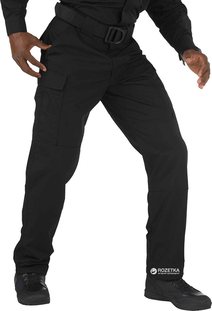 Штани тактичні 5.11 Tactical Taclite TDU Pants 74280 3XL/Long Black (2000000095042) - зображення 2