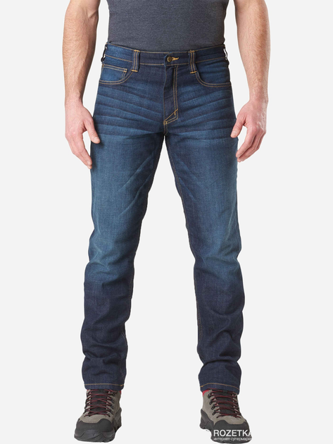 Джинсы тактические 5.11 Tactical Defender-Flex Slim Jean 74465 W34/L36 Dark Wash Indigo (2000980424375) - изображение 1