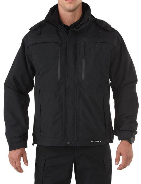 Куртка тактическая 5.11 Tactical Valiant Duty Jacket 48153 S Black (2000980326655) - изображение 1