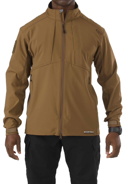 Куртка тактична для штормової погоди 5.11 Tactical Sierra Softshell 78005 M Battle Brown (2000980359257) - зображення 1