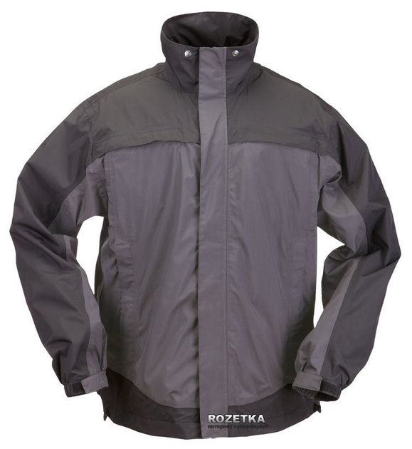 Куртка тактическая для штормовой погоды 5.11 Tactical TacDry Rain Shell 48098 M Charcoal (2000000201702) - изображение 1