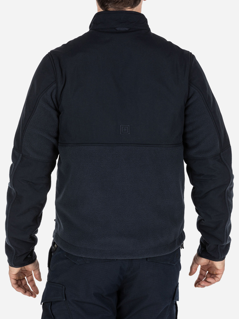 Куртка тактична флісова 5.11 Tactical Fleece 2.0 78026-724 2XL Dark Navy (2000980509898) - зображення 2