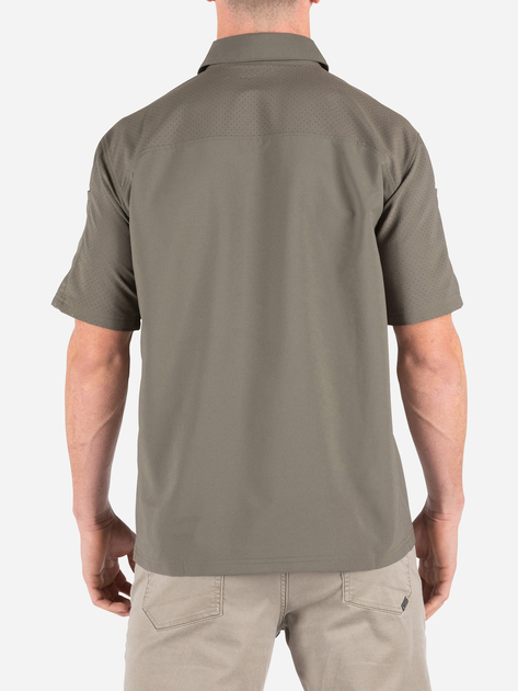 Рубашка тактическая 5.11 Tactical Freedom Flex Woven S/S 71340-186 M Ranger Green (2000980515301) - изображение 2