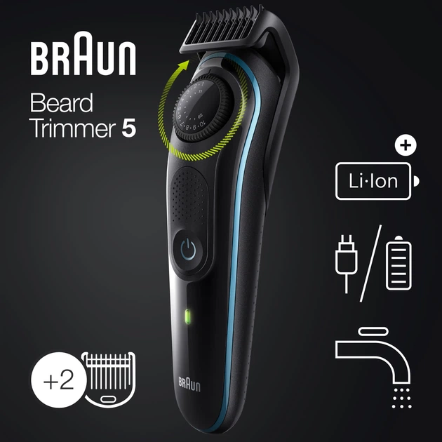 Тример для бороди Braun BT5340 - зображення 8