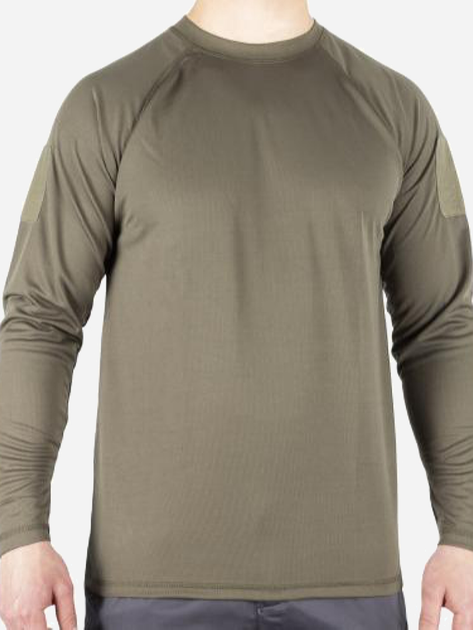 Лонгслив тактический быстросохнущий MIL-TEC TACTICAL LONG SLEEVE SHIRT QUICKDRY 11082001 2XL Olive (2000980457892) - изображение 1