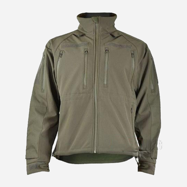 Куртка демісезонна тактична MIL-TEC Softshell Plus 10859001 3XL Olive (2000980516834) - зображення 2