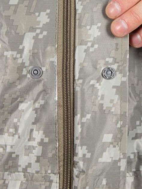 Костюм непромокаемый тактический MIL-TEC WET WEATHER SUIT 10625070 L Пиксель AT-DIGITAL (2000980221615) - изображение 5