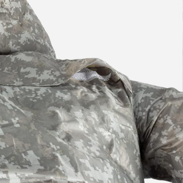 Костюм непромокаемый тактический MIL-TEC WET WEATHER SUIT 10625070 4XL Пиксель AT-DIGITAL (2000980318131) - изображение 10
