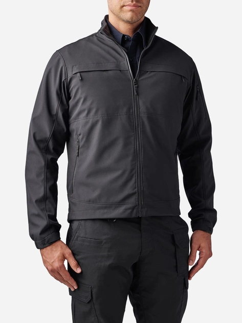 Тактична куртка 5.11 Tactical Chameleon Softshell Jacket 2.0 48373-019 S Black (2000980540136) - зображення 1