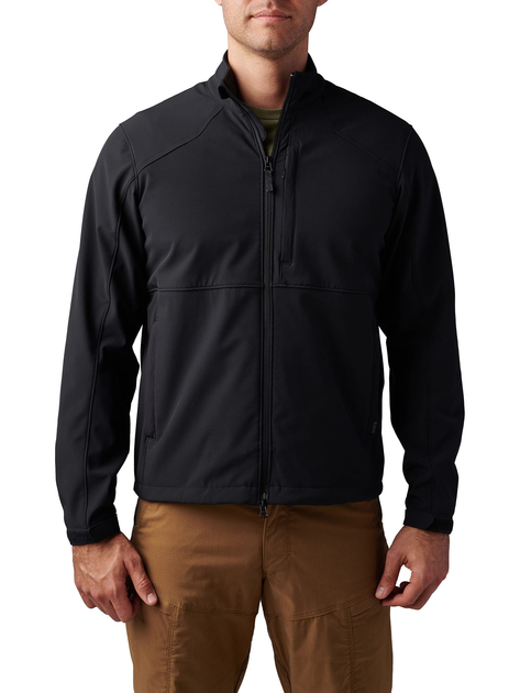 Тактична куртка 5.11 Tactical Nevada Softshell Jacket 78035-019 L Black (2000980552016) - зображення 1