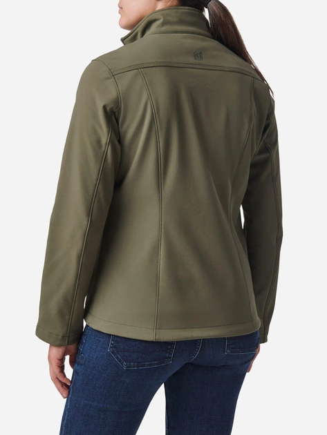 Тактическая куртка 5.11 Tactical Women'S Leone Softshell Jacket 38084-186 XL Ranger Green (2000980587346) - изображение 2