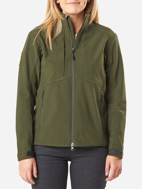 Тактическая куртка 5.11 Tactical Women'S Sierra Softshell Jacket 38068-191 L Moss (2000980546312) - изображение 1