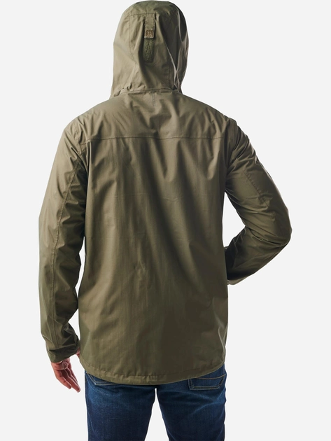 Тактическая куртка 5.11 Tactical Exos Rain Shell 48370-186 L Ranger Green (2000980541614) - изображение 2