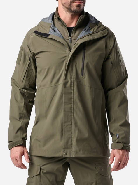 Куртка 5.11 Tactical Force Rain Shell Jacket 48362-186 L Ranger Green (2000980582136) - зображення 1