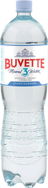 Упаковка слабогазированной воды Buvette Vital 1.7 л х 6 шт (4820115402911) - изображение 2