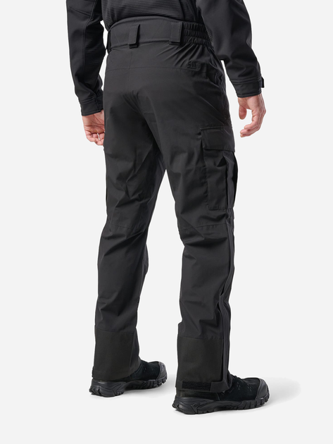 Тактические штаны 5.11 Tactical Force Rain Shell Pants 48363-019 L Black (2000980582235) - изображение 2