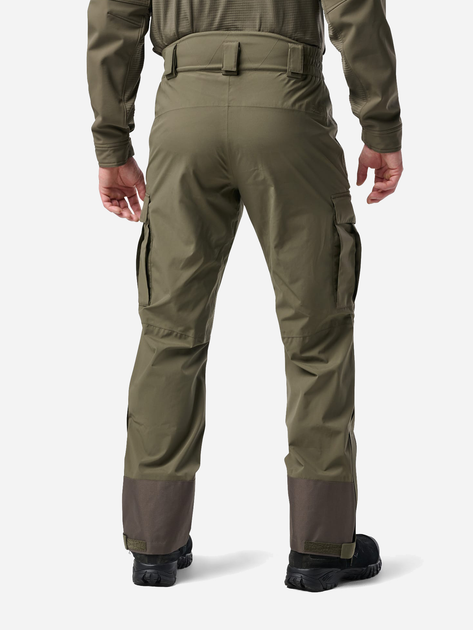 Тактические штаны 5.11 Tactical Force Rain Shell Pants 48363-186 2XL Ranger Green (2000980582273) - изображение 2